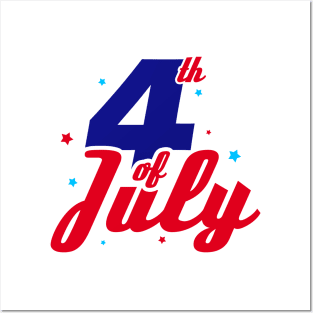 Fourth of July Posters and Art